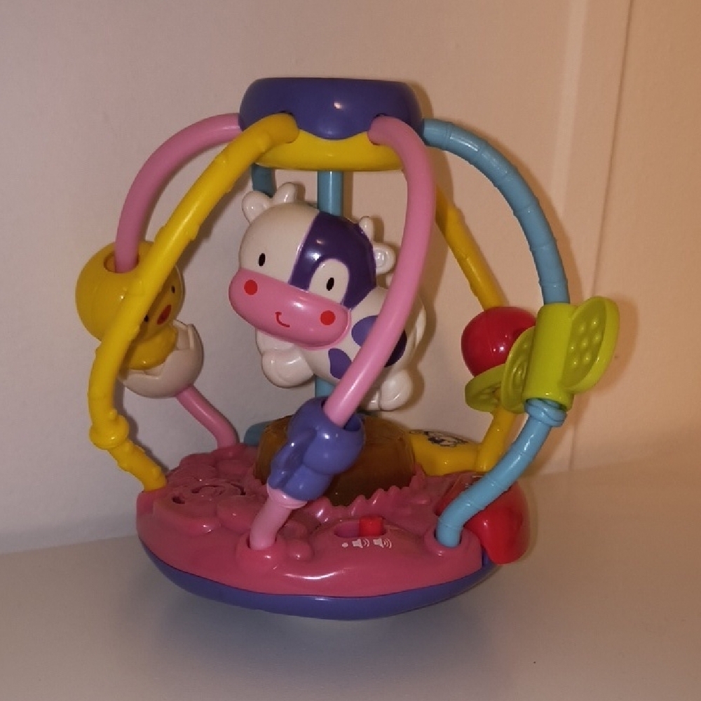 Kids Interactive Activity Toy - Pink/Yellow/Blue